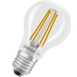 Osram - led classic  filament en forme d'ampouclassique, filament en verre transparent, 3, 8 w, e27, ...