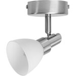 Osram spot led g9, lumi�re blanc chaud (2700 k), led 1, 9w, orientable, diffuseur en verre d�poli, design ...