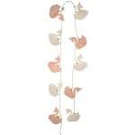 Guirlande led cygne rose