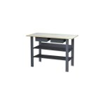 Outifrance - etabli mcanicien 18001 l1, 20m 2 tiroirs gris anthracite