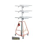 Outifrance - lve plaque  treuil 3 mats, frein automatique 3m60