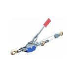 Treuil outifrance levier capacit 1250kg 3 crochets avec linguet de scurit cble d6mmx3, 4m corps et ...