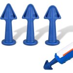 Outils de calfeutrage de ciment, buses de mastic r�utilisables et accessoires de pistolet � calfeutrer ...