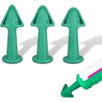 Outils de calfeutrage de ciment, buses de mastic r�utilisables et accessoires de pistolet � calfeutrer ...