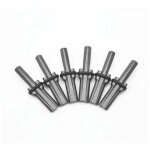 Outil de carri�re de coin de fendage de pierre coin de carri�re de burin 3 en 1 - 16mm, 6pcs