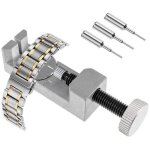 Outil chasse goupille ajustable compatible avec montres / horlogerie + 4 chasse goupille de taille diff�rentes ...