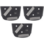 Outil de chaussures de polissage diamant, chaussures de meulage diamant 30 grains 2 dents outil de bloc ...