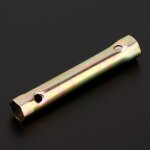 Outil de cl� d'allumage 16 / 18mm, cl� � douille de bougie d'allumage en m�tal, portable l�ger 130mm ...
