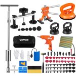 Outils de debosselage sans peinture 107pcs kit debosselage carrosserie avec pont extracteur dore marteau ...