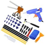 Outil débosselage sans peinture kit débosselage carrosserie avec pistolet à colle, doré dent extracteur, ... Outil débosselage sans peinture kit débosselage carrosserie avec pistolet à colle, doré dent extracteur, ...