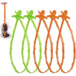 Outil de d�boucheur d'�vier, paquet de 5 serpents d'�vier de 20 pouces, serpent � cheveux en plastique, ...