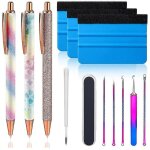 Outils de dsherbage pour l'artisanat en vinyle kit d'outils de dsherbage comprenant un stylo  aiguille ...