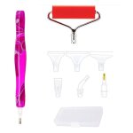 Outil de dessin au diamant, stylo  pointe, rouleau, outil de bricolage, mini rouleau