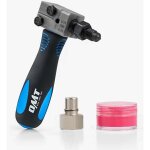 Outil d'�vasement double kit d'outil d'�vasement de tuyaux de freins pour tubes 3 / 16  sae � 45 degr�s ...