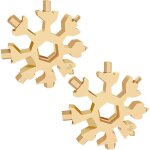 Outil flocon neige outil multifonction en acier inoxydable 18 - en - 1, portatif porte - clés tournevis ... Outil flocon neige outil multifonction en acier inoxydable 18 - en - 1, portatif porte - clés tournevis ...