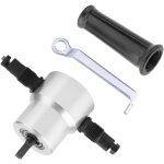 Outil de grignoteuse de coupe de t�le � double t�te, coupe - grignoteuse en m�tal avec poign�e ergonomique ...