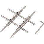 Outils incurv�s pro en acier inoxydable pour ouverture d?appareils photo reflex num�riques