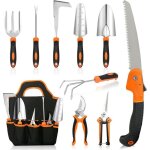 Outils jardinage, 10 piezas lourdeur outillage de jardin, outils de jardin jardinage outillage, cadeaux ...