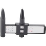 Outil de jauge de mesure coulissante, mod�le de boulon de jante de roue de voiture, r�gle pcd 4 5 6 8 ...