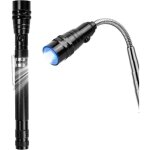 Outil magn�tique t�lescopique avec led gadget, outil de pr�hension magn�tique t�lescopique avec led, ...