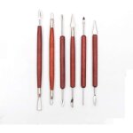 Outil modelage argile, 6 pièces outil en céramique set outil de poterie sculpture pour l'artisanat d'art ... Outil modelage argile, 6 pièces outil en céramique set outil de poterie sculpture pour l'artisanat d'art ...