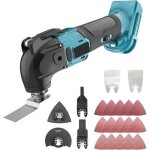 Outil multifonction, oscillant sans cordon sans pincel, 6 vitesses variables, accessoires de 22 pcs, ...