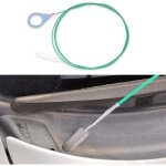 Outil de nettoyage des tuyaux d'�vacuation de toit ouvrant, t�te de brosse flexible de 2 m�tres de long, ...