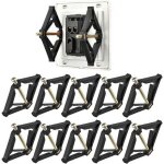 Outils de r�paration pour bo�tier d'interrupteur, 86 mm, lot de 10, montage mural, bo�tier, outils de ...