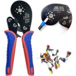 Outil de sertissage de borne tubulaire 0, 08 - 16 mm (28 - 5 awg) pince  sertir multifonction  cliquet ...