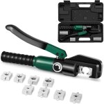 Outil de sertissage hydraulique pour presse - �toupes de 6 � 50 mm�, kit d'outils pour c�bles de bornes ...