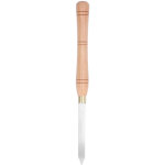 Outil de tournage en acier rapide, manche en bois, ciseau triangulaire pour tour � bois