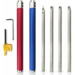 Outils de tournage sur bois, outils de tour au carbure avec forme de diamant, tournage remplaable, pour ...