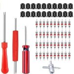 Outil de valve de pneu d�monte valve pneu valve core remover pour voiture r�paration pour v�los motos ...