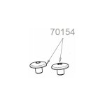 Vis de fixation pour élagueur or800v outils wolf lot de 2) Vis de fixation pour élagueur or800v outils wolf lot de 2)