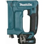 Agrafeuse 12 v cxt li - ion 2 ah 7 / 10 mm makita 2 batteries, chargeur, coffret - st113dsaj Agrafeuse 12 v cxt li - ion 2 ah 7 / 10 mm makita 2 batteries, chargeur, coffret - st113dsaj