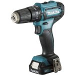 Outillage - perceuse � percussion sans fil 12v, 2 batteries 2, 0 ah cxt, chargeur hp333dsae - makita