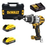 Dcd1007h2t - qw perceuse - visseuse a percussion sans fil 18 v 169nm xrp - 2x5. 0ah batteries powerstack ...