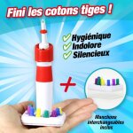 Aspir'oreille, pour des oreilles propres sans risque de bouchon. Aspir'oreille, pour des oreilles propres sans risque de bouchon.
