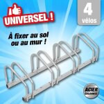 Range v�los 4 emplacements en acier galvanis�