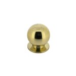 Ouvre&d�co - bouton de meuble boule, laiton poli �29 mm