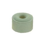 Ouvre&dco - bute de porte rond gm en caoutchouc blanc