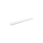 Ouvre&deco ? poign�e de meuble aluminium blanc entraxe 128 mm ? design moderne curve ? largeur 200 mm ...