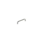 Poigne de meuble design en plastique chrom entraxe 96 mm, fil