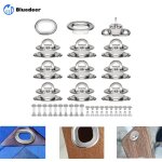 Ovales twist verrouiller en laiton nickel� tourniquet bache avec contre - rivure et rivet pour accessoires ...