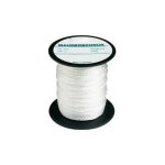 Overmann - cordeau de ma�on, perlon, couleur : blanc naturel, long. 100 m, r�sistance m�canique env. ...