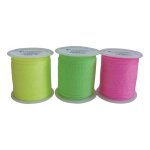 Cordeaux macon pp fluoressant 1, 3mm 50m vert overmann