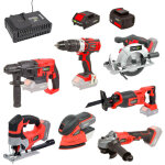 Pack complet bricolage easy full : perceuse / perfo / meuleuse / scie sauteuse / circulaire / sabre / ...