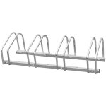 Oxeo - r�telier 4 v�los au sol - syst�me porte - v�lo - support pour 4 v�los en acier galvanis� - r�telier ...