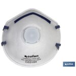 Pack de 10 unit�s de masque ffp2 nr avec valve