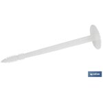 Pack de 100 unit�s de cheville de fixation pour panneaux isolants sans clou 8 x 100 mm